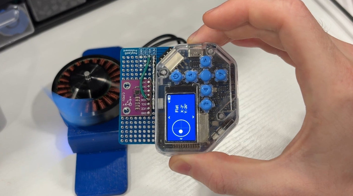 New Hardware + Control Capabilities Unlocked With Accelerometer