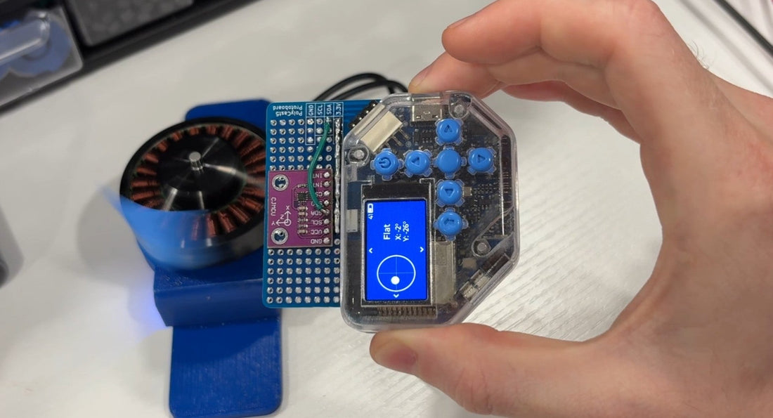 Tilt controlled motor