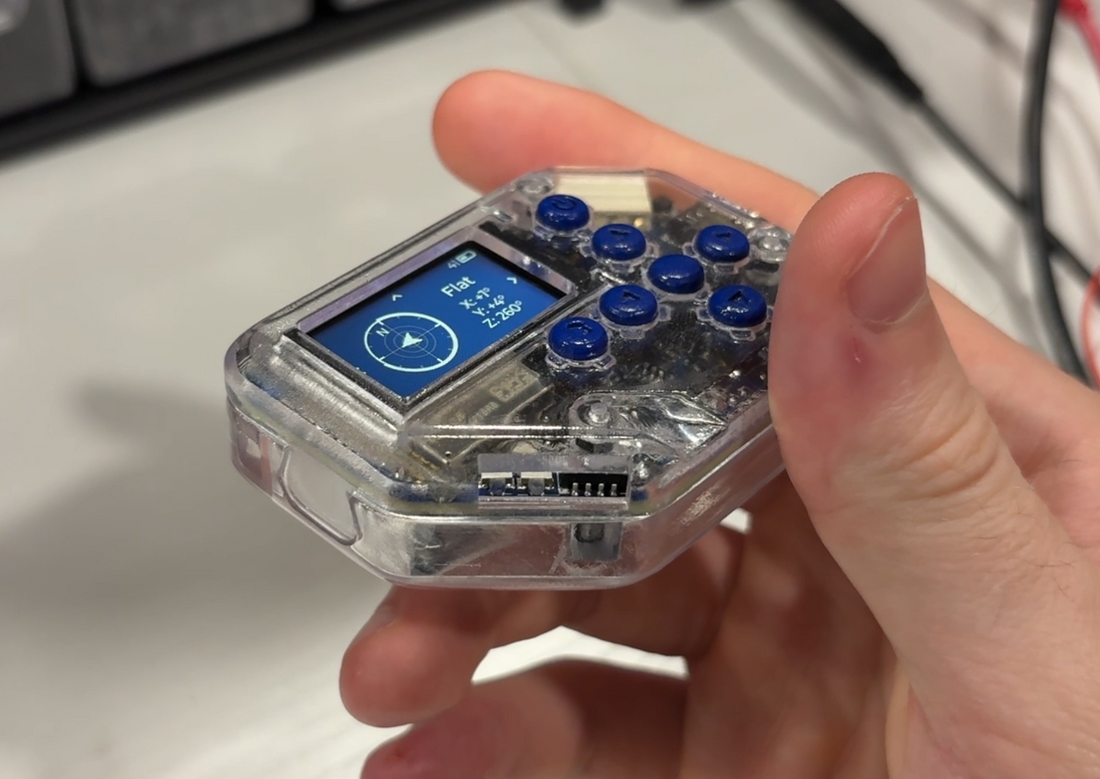 Wireless control with eCompass